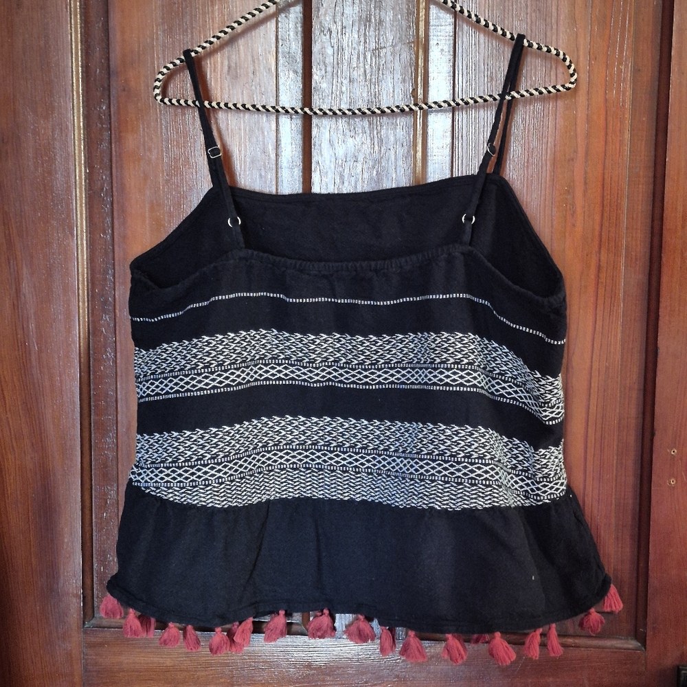 A New Approach Tassel Tank Top XL